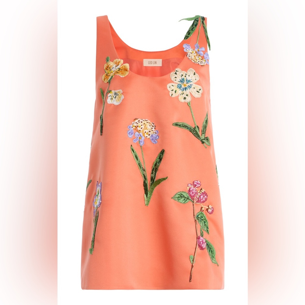 Leo Lin floral top